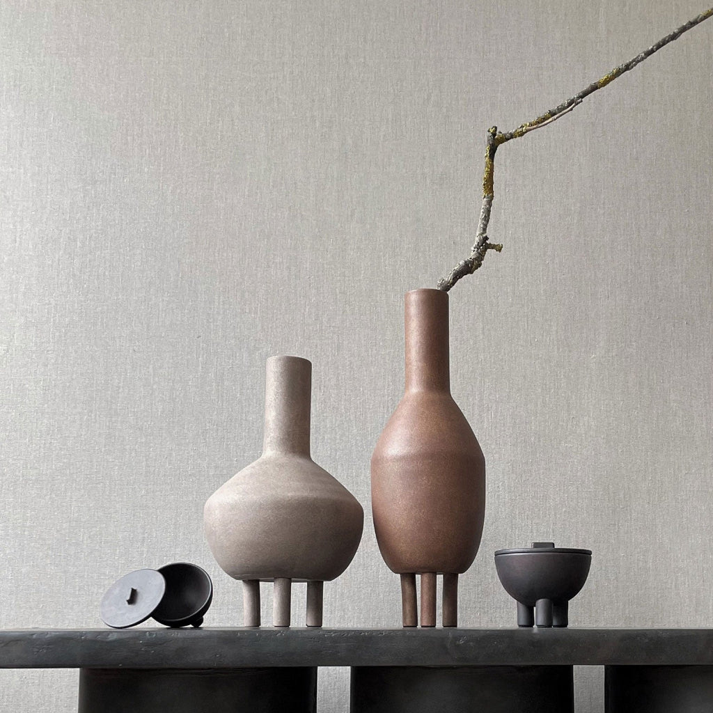Duck Vase Fat Taupe - Image 5