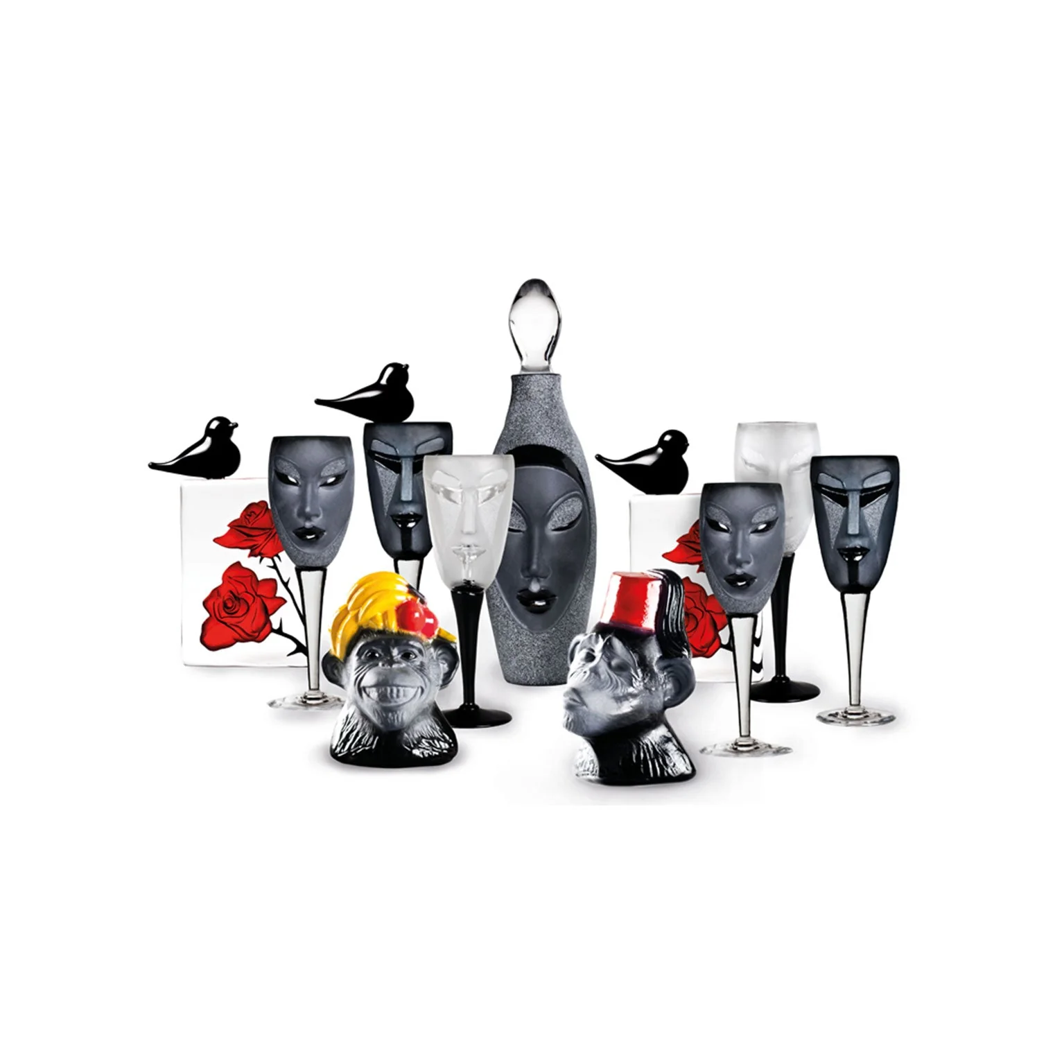 Maleras Crystal Champagne Glass Kubik Clear MASQ Tableware - Image 6