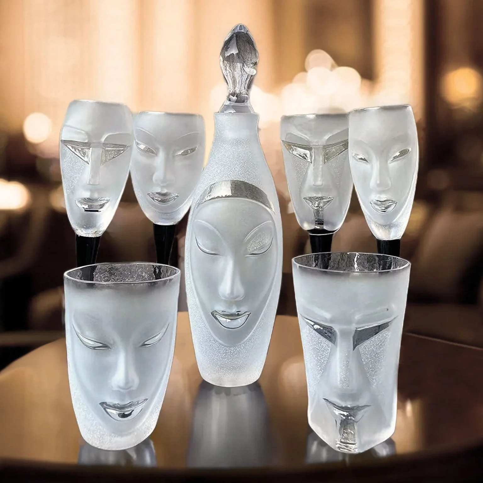 Maleras Crystal Champagne Glass Electra Clear MASQ Tableware - Image 7
