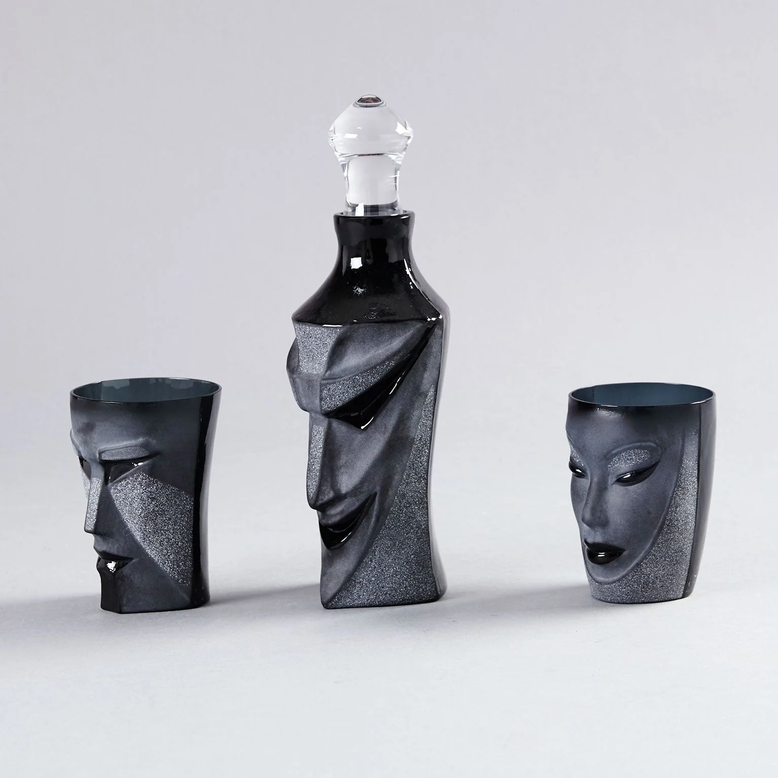 Maleras Crystal Tumbler Electra Black MASQ Tableware - Image 9